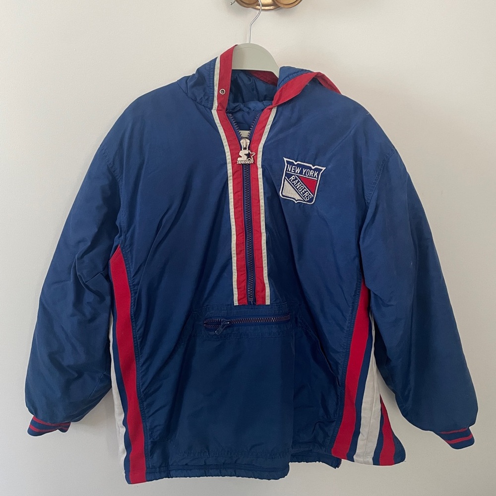 Vintage 90s New York Rangers Starter Jacket